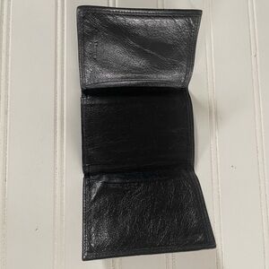 Edward Harvey Mens Sheep Nappa Leather Tri-Fold Wallet Billfold